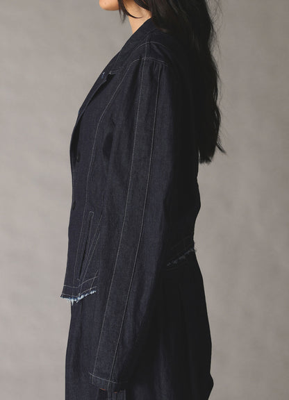 【1/16 10:00(JST) Release】8oz SLUB DENIM SHORT JACKET