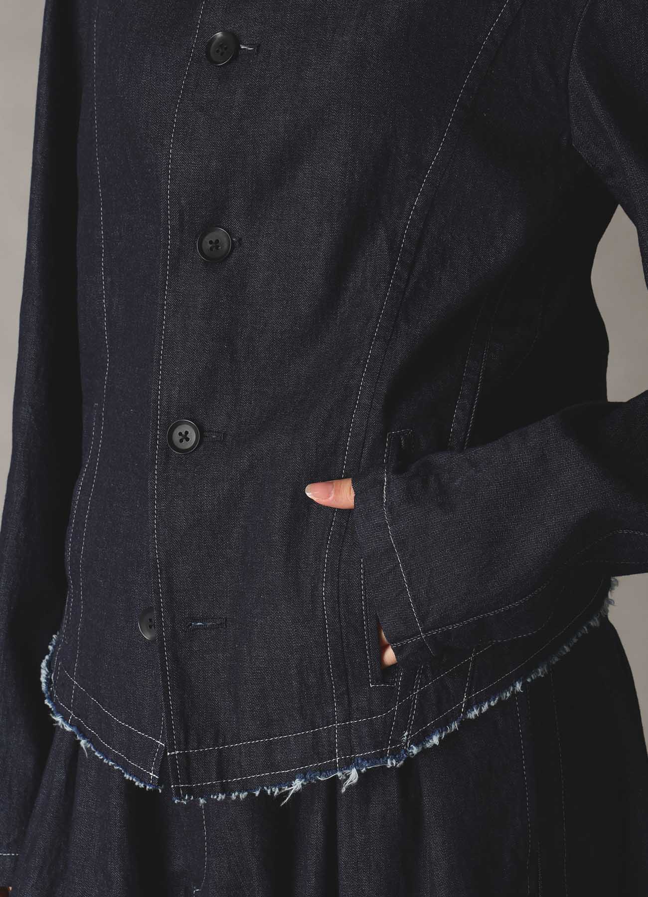 【1/16 10:00(JST) Release】8oz SLUB DENIM SHORT JACKET