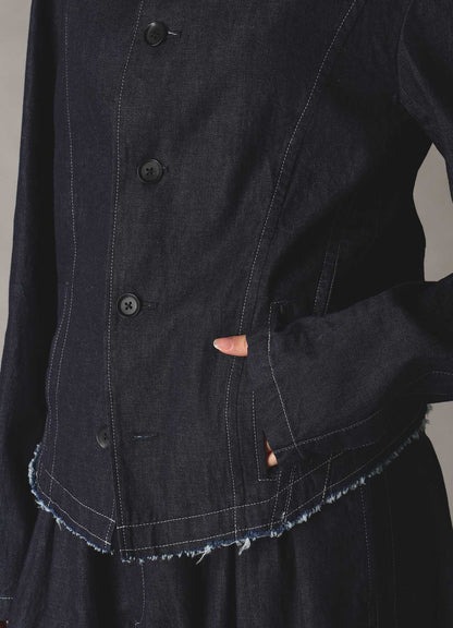 【1/16 10:00(JST) Release】8oz SLUB DENIM SHORT JACKET