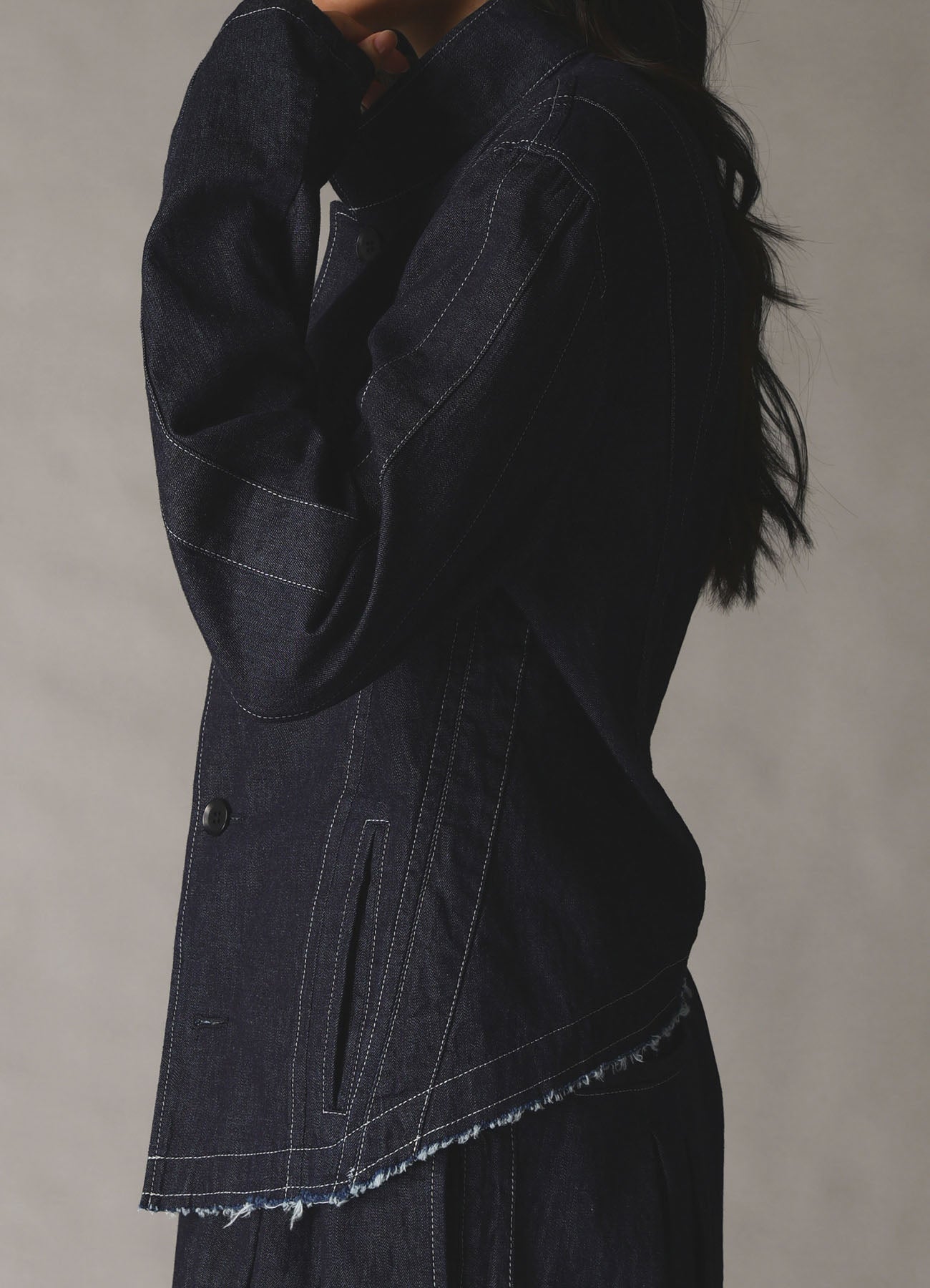 【1/16 10:00(JST) Release】8oz SLUB DENIM SHORT JACKET