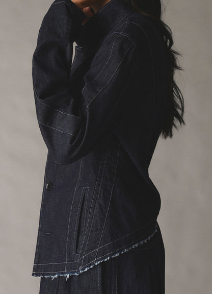 【1/16 10:00(JST) Release】8oz SLUB DENIM SHORT JACKET