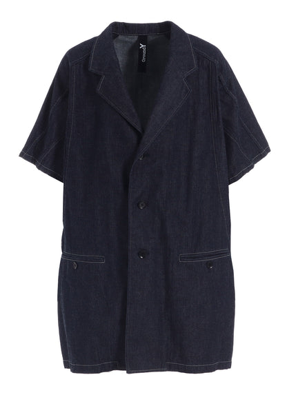 【1/16 10:00(JST) Release】8oz SLUB DENIM SHORT SLEEVED JACKET