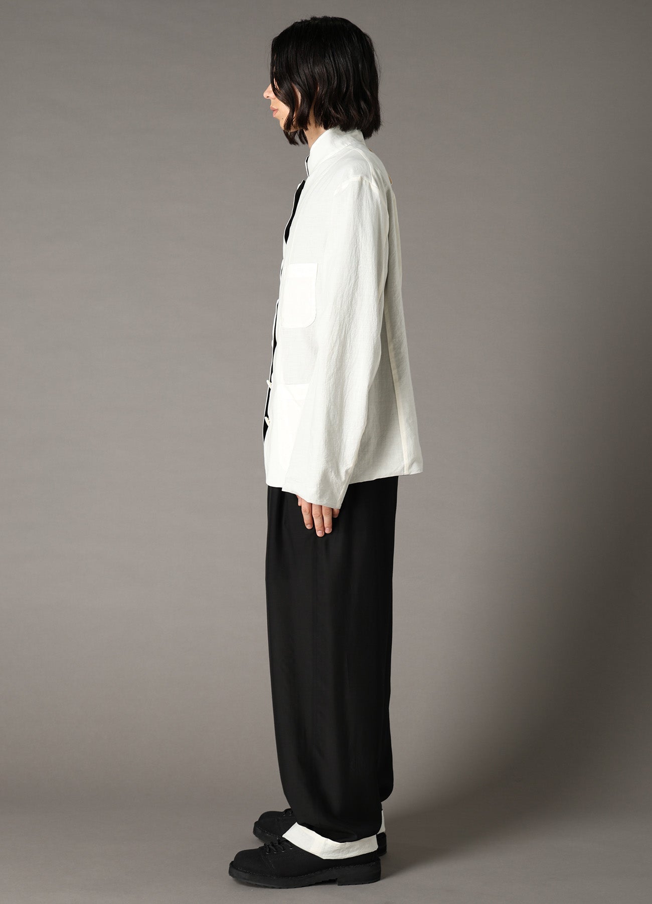 ヨウジヤマモトTATUXEDO STAND COLLAR REVERSIBLE ヨウジヤマモト