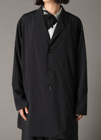 PE TAFFETA PLEATED DESIGN JACKET