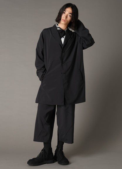 PE TAFFETA PLEATED DESIGN JACKET