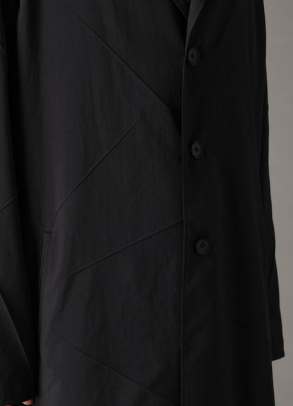 PE TAFFETA PLEATED DESIGN JACKET