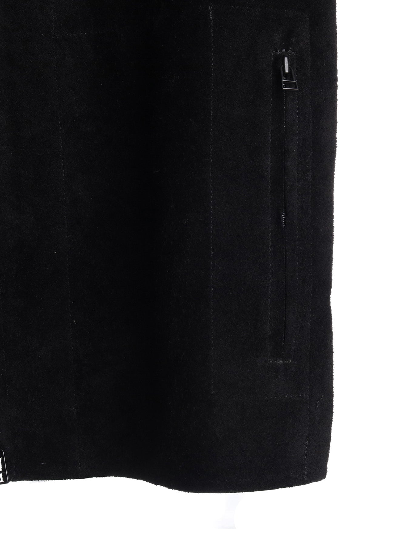 SUEDE ZIP JACKET