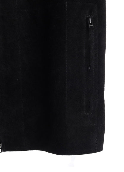 SUEDE ZIP JACKET