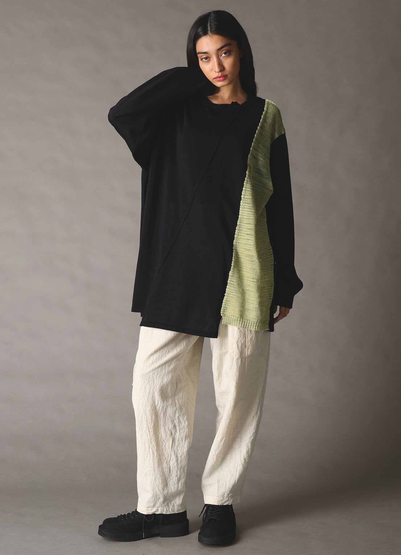 GIMA COTTON LONG SLEEVE KNIT