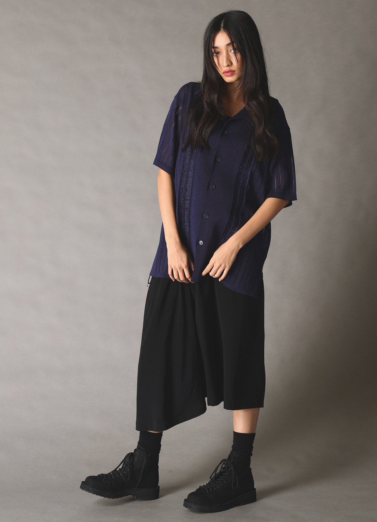 GIMA COTTON SHORT SLEEVE KNIT SHIRT