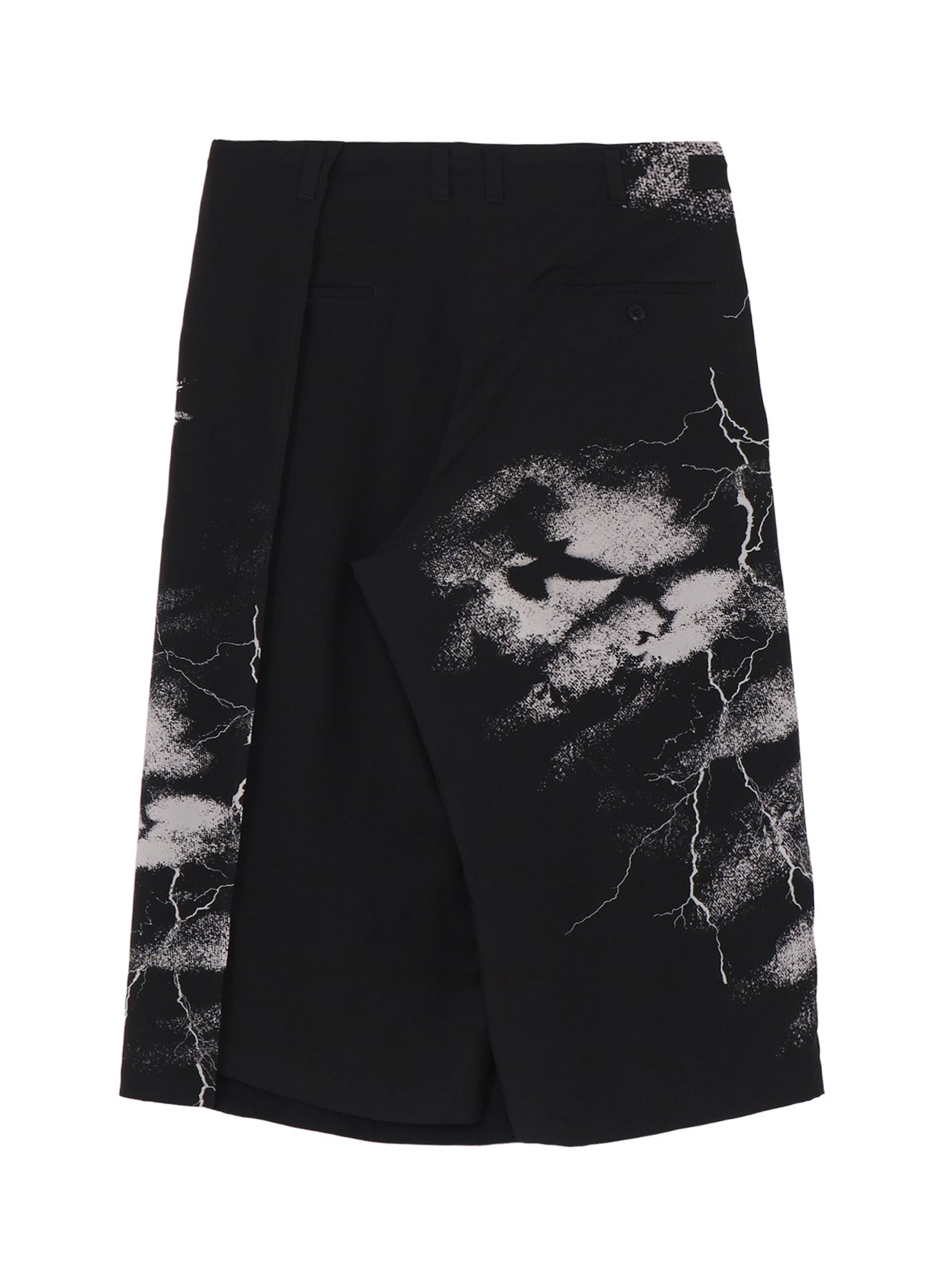 CROW PATTERN WRAP PANTS – THE SHOP YOHJI YAMAMOTO