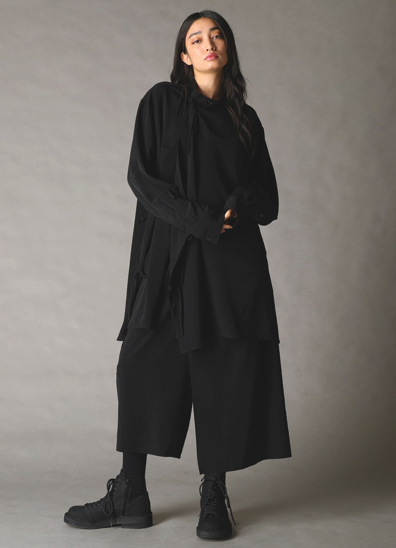CREPE de CHINE WRAP PANTS – THE SHOP YOHJI YAMAMOTO
