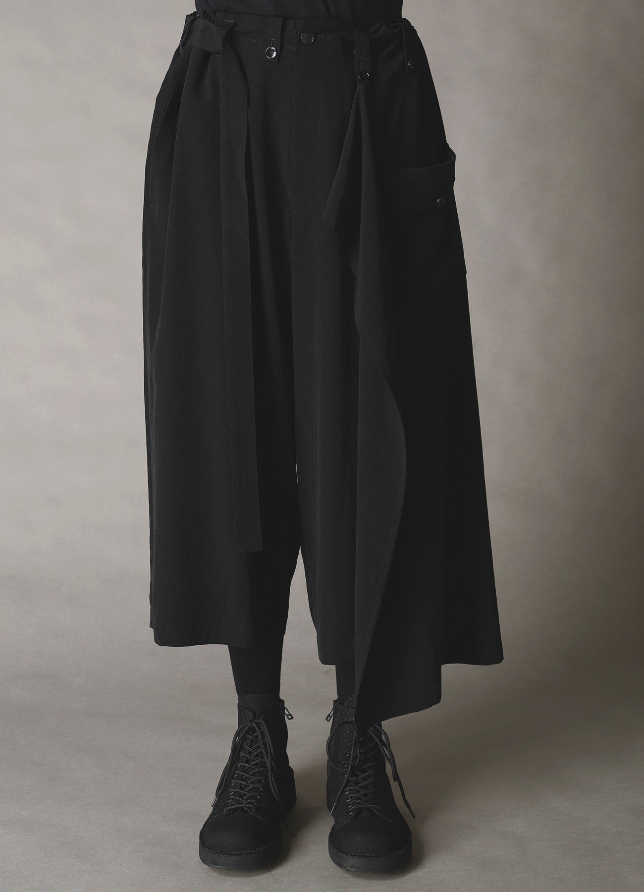 CREPE de CHINE WRAP PANTS – THE SHOP YOHJI YAMAMOTO