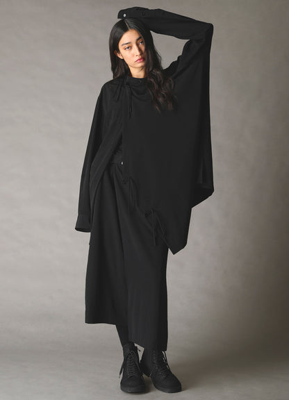 CREPE de CHINE WRAP PANTS