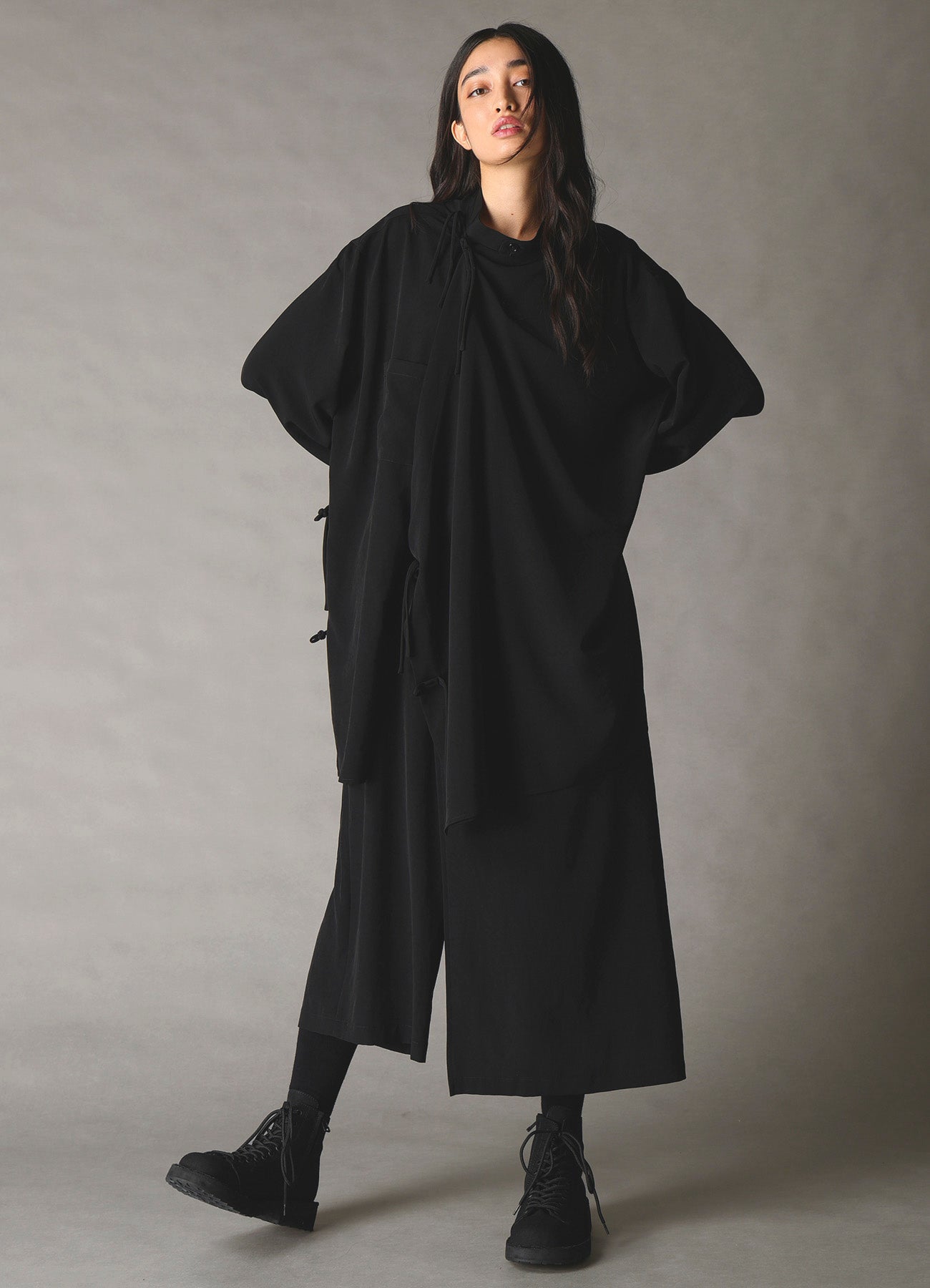 CREPE de CHINE WRAP PANTS
