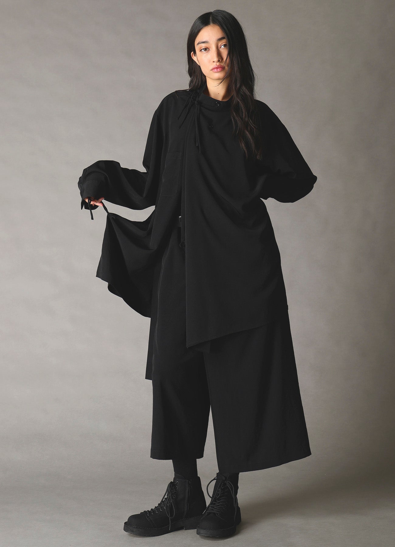 CREPE de CHINE WRAP PANTS