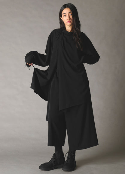 CREPE de CHINE WRAP PANTS
