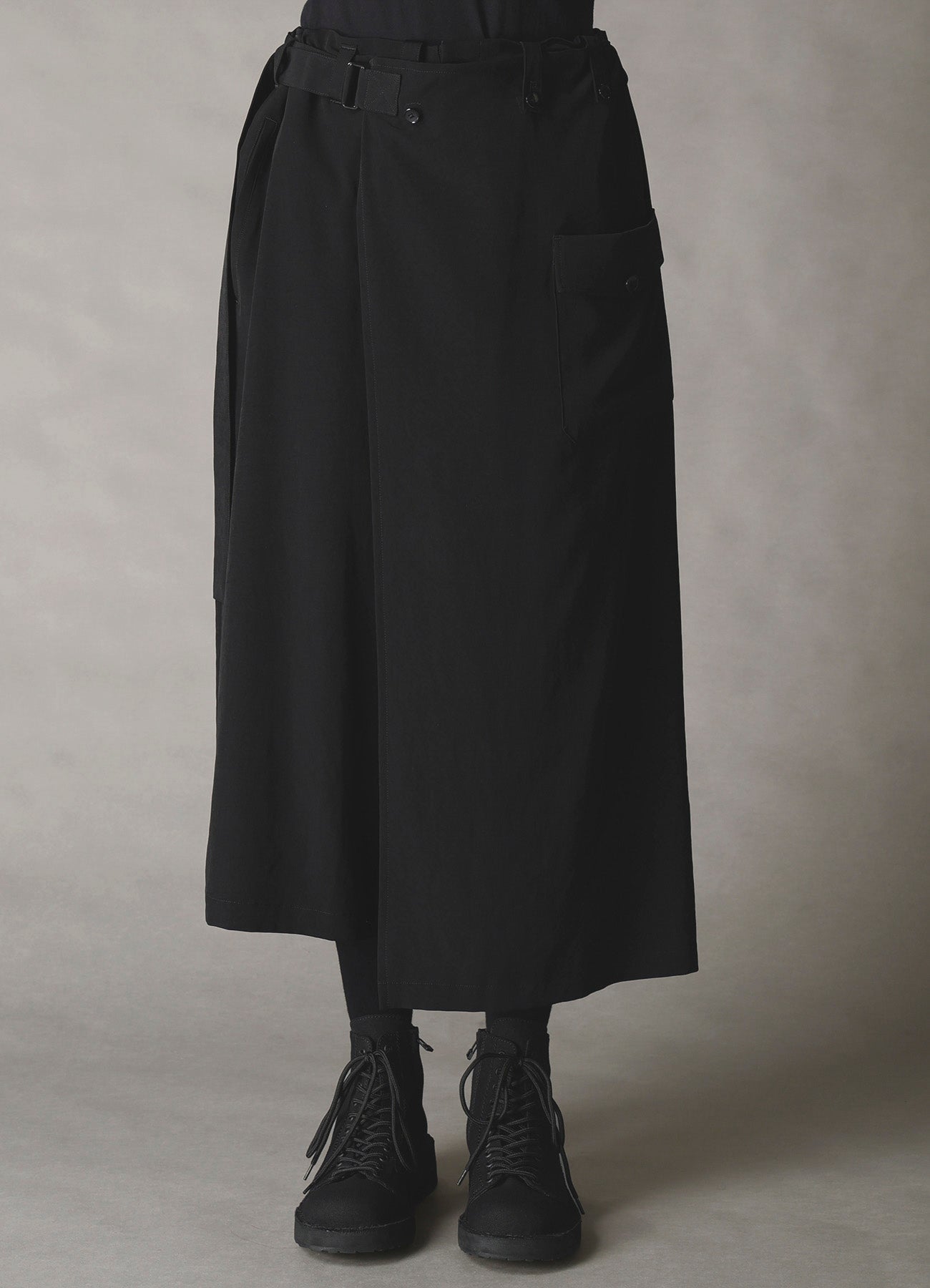 CREPE de CHINE WRAP PANTS – THE SHOP YOHJI YAMAMOTO