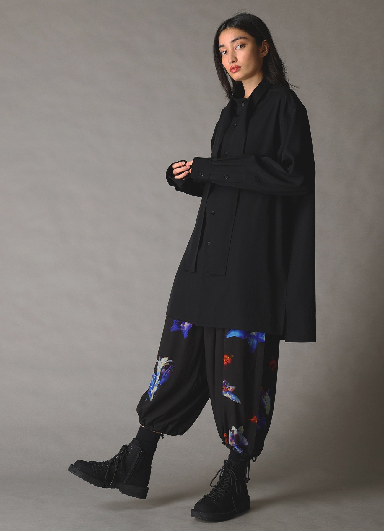 【1/16 10:00(JST) Release】LILY PATTERN BALLOON PANTS