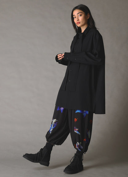 【1/16 10:00(JST) Release】LILY PATTERN BALLOON PANTS