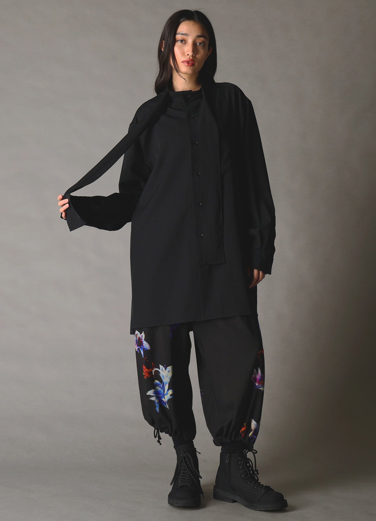 【1/16 10:00(JST) Release】LILY PATTERN BALLOON PANTS