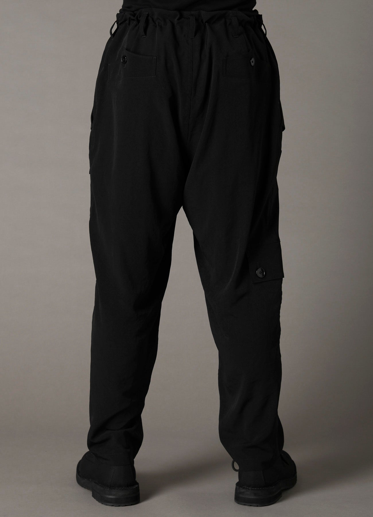 CREPE de CHINE POCKET SLIM PANTS