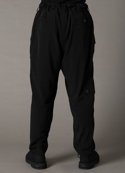 CREPE de CHINE POCKET SLIM PANTS