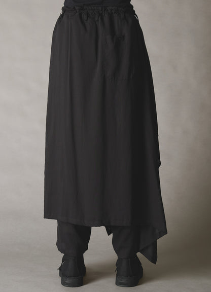 CELLULOSE LAWN BRODERIE 3-WAY SKIRT PANTS