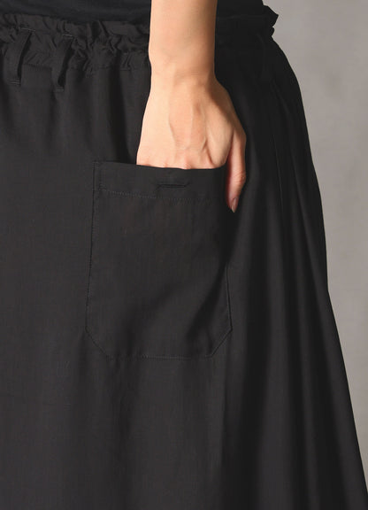 CELLULOSE LAWN BRODERIE 3-WAY SKIRT PANTS
