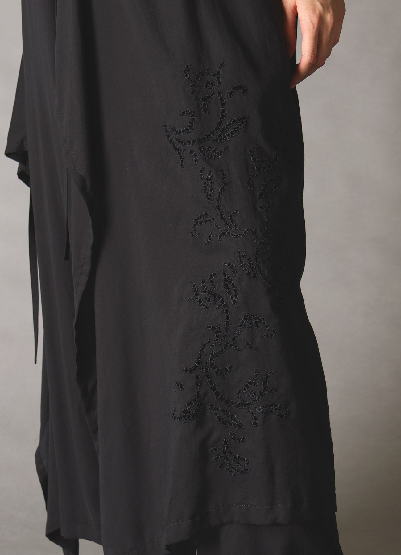 CELLULOSE LAWN BRODERIE 3-WAY SKIRT PANTS