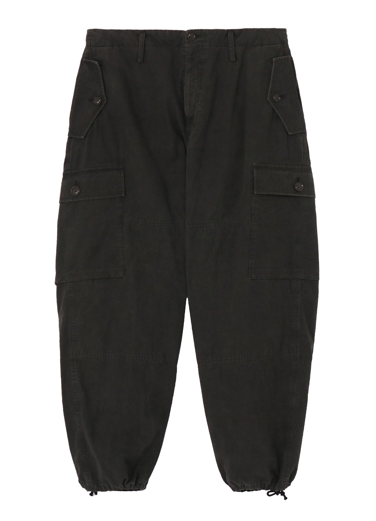 COTTON RIP PRODUCT PIGMENT DYED TAPERED CARGO PANTS