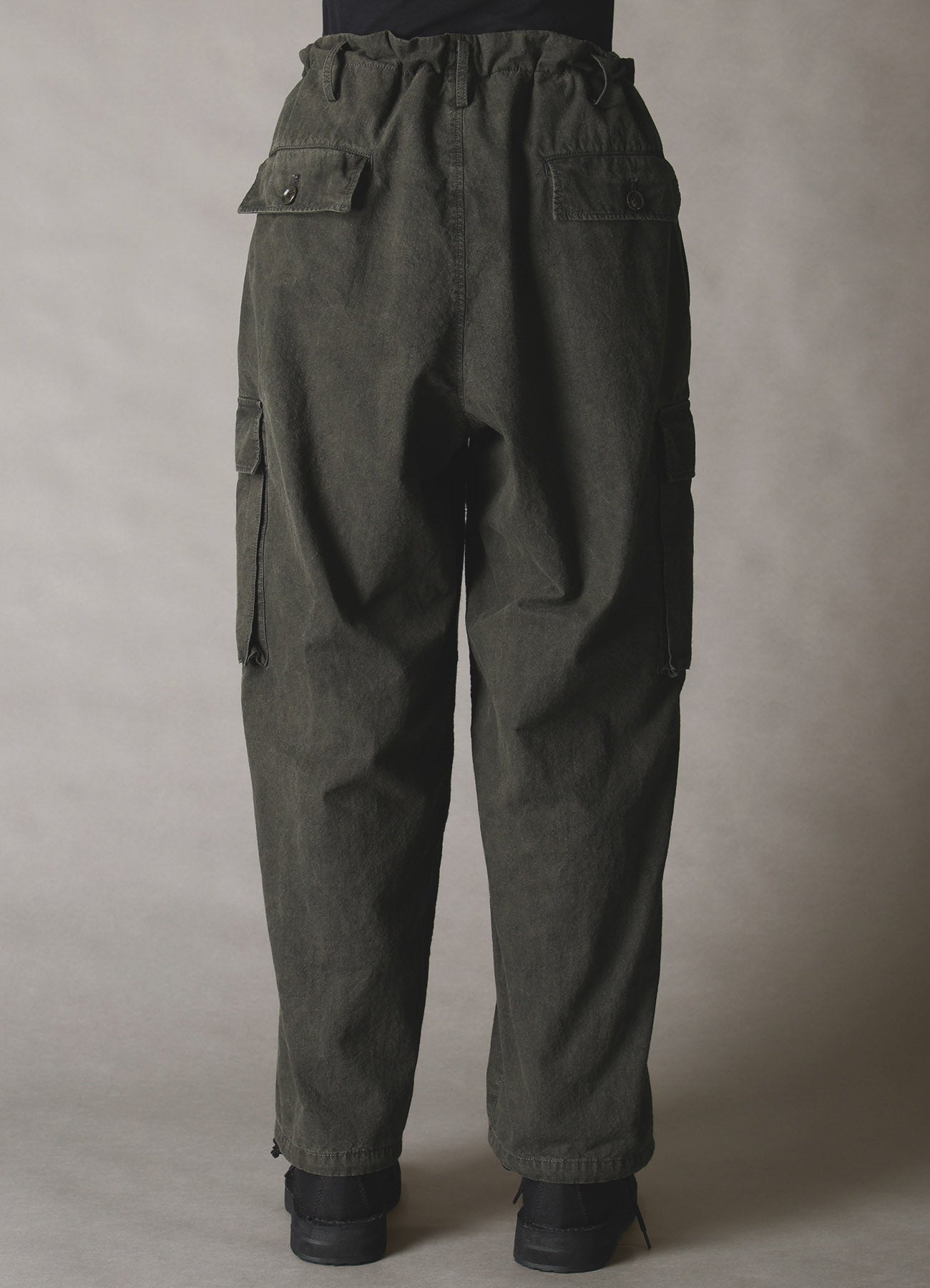 COTTON RIP PRODUCT PIGMENT DYED TAPERED CARGO PANTS