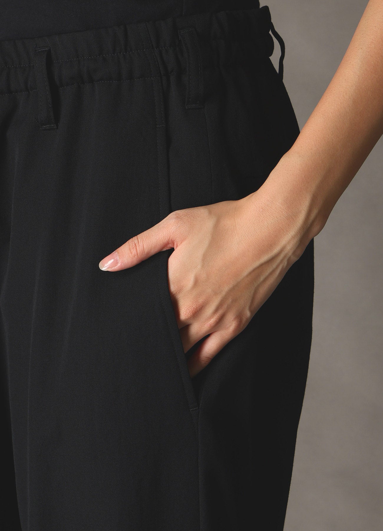 WOOL GABARDINE SAROUEL PANTS – THE SHOP YOHJI YAMAMOTO