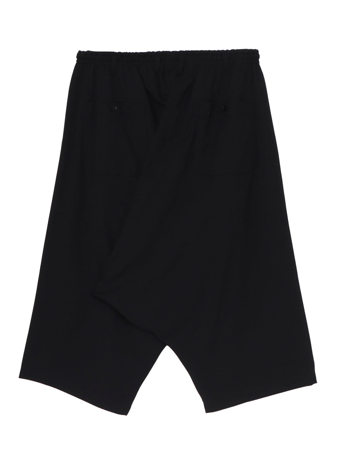 WOOL GABARDINE SAROUEL PANTS WITH EYELETS – THE SHOP YOHJI YAMAMOTO