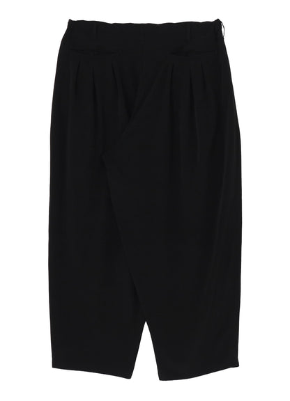 CREPE de CHINE 12-TUCK PANTS