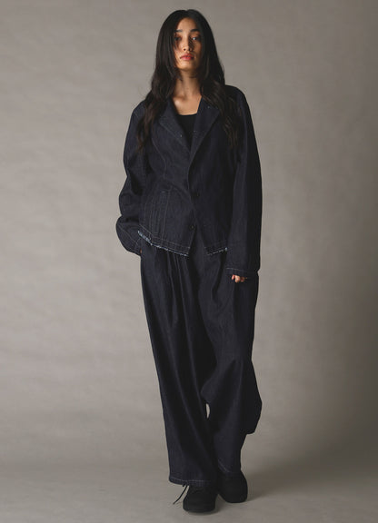 【1/16 10:00(JST) Release】8oz SLUB DENIM TUCK PANTS