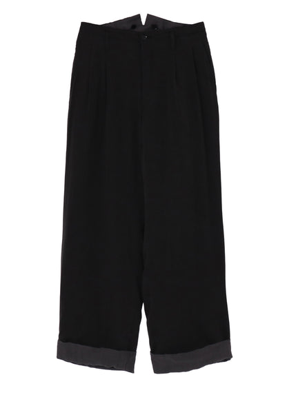 REVERSIBLE SUSPENDER PANTS