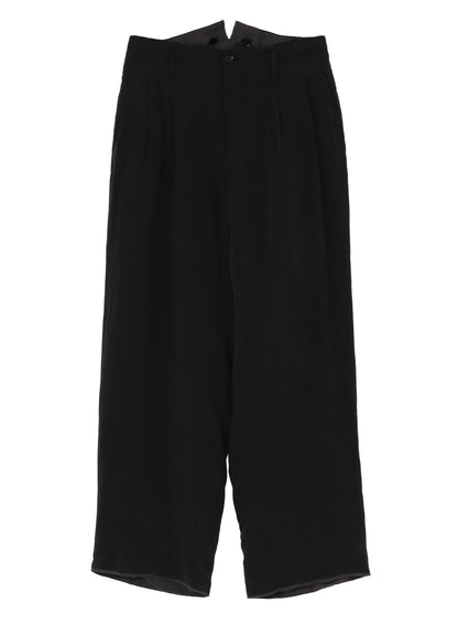 REVERSIBLE SUSPENDER PANTS