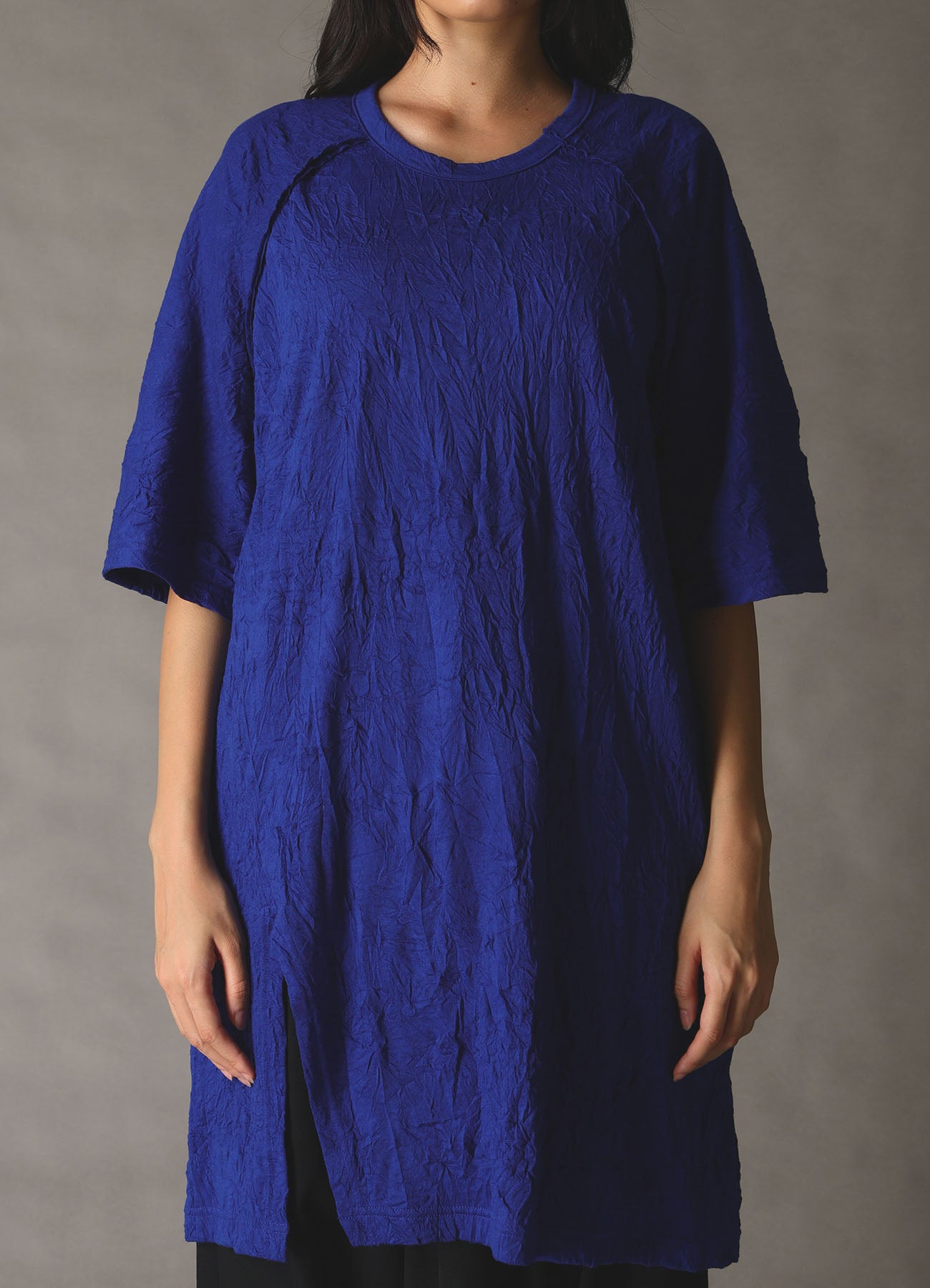 CATCH WASHER WRINKLE JERSEY SHORT SLEEVED T-SHIRT