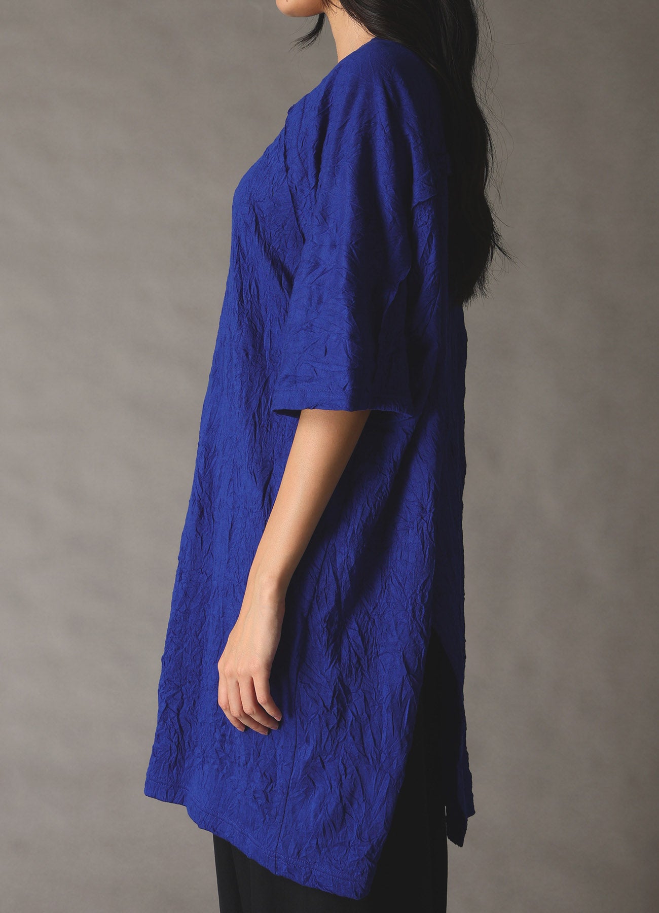 CATCH WASHER WRINKLE JERSEY SHORT SLEEVED T-SHIRT