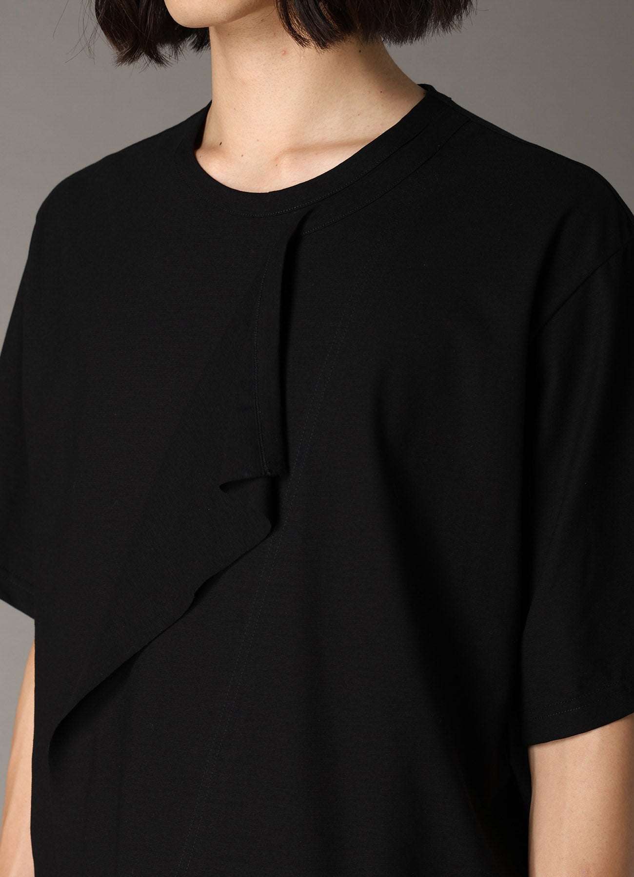 30 HARD TWIST STRETCH JERSEY LAYERED SHORT SLEEVE T-SHIRT – THE