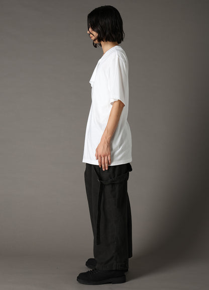 30-/COTTON JERSEY SHORT SLEEVED T