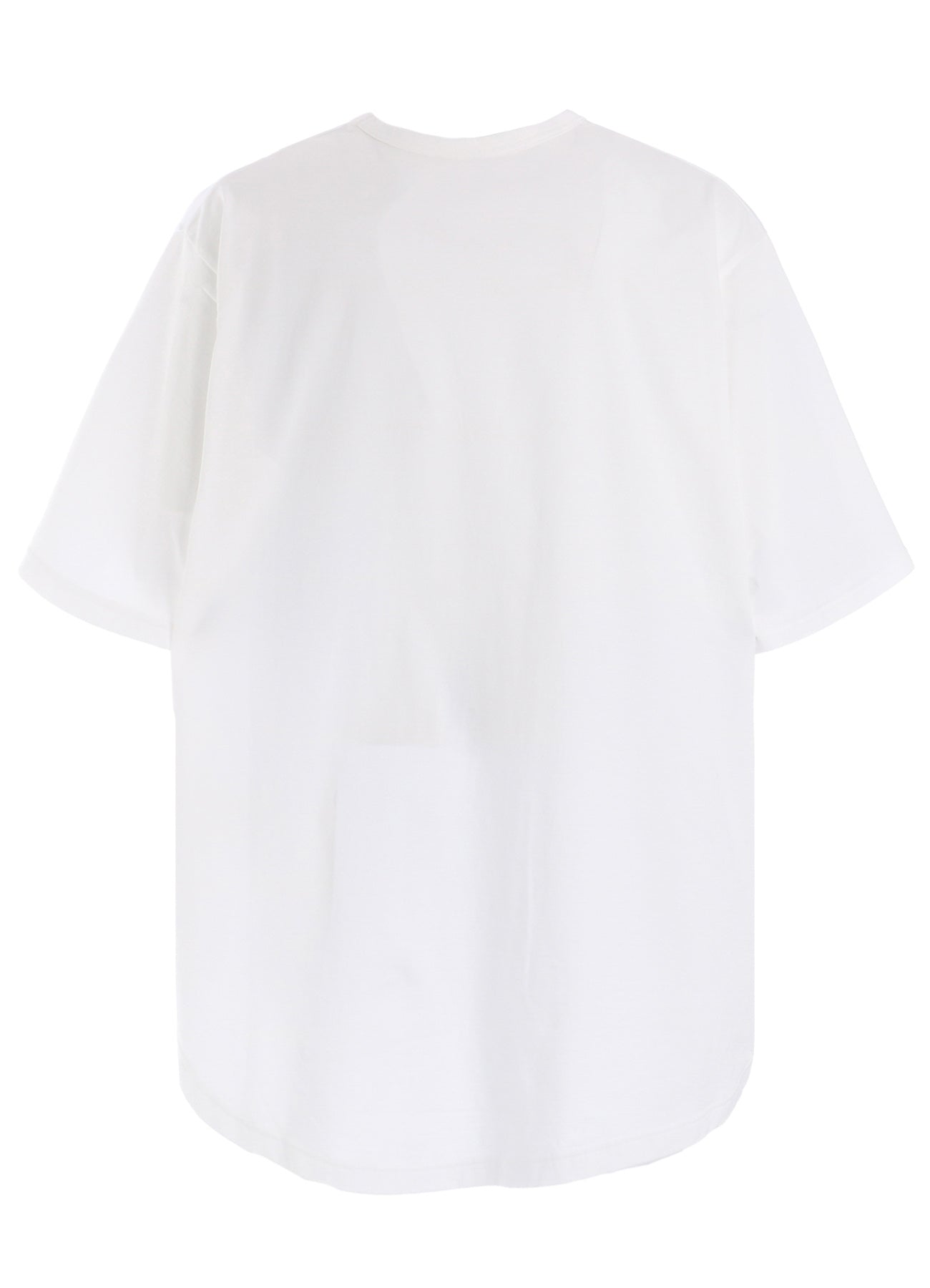 BLUE FLOWER PRINT BIG T-SHIRT