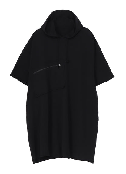 40/20 MINI FLEECE LONG HOODIE W/CHEST POCKET