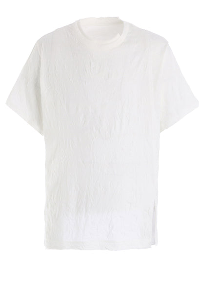 CATCH WASHER WRINKLE JERSEY MIX T-SHIRT