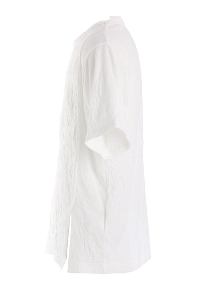 CATCH WASHER WRINKLE JERSEY MIX T-SHIRT