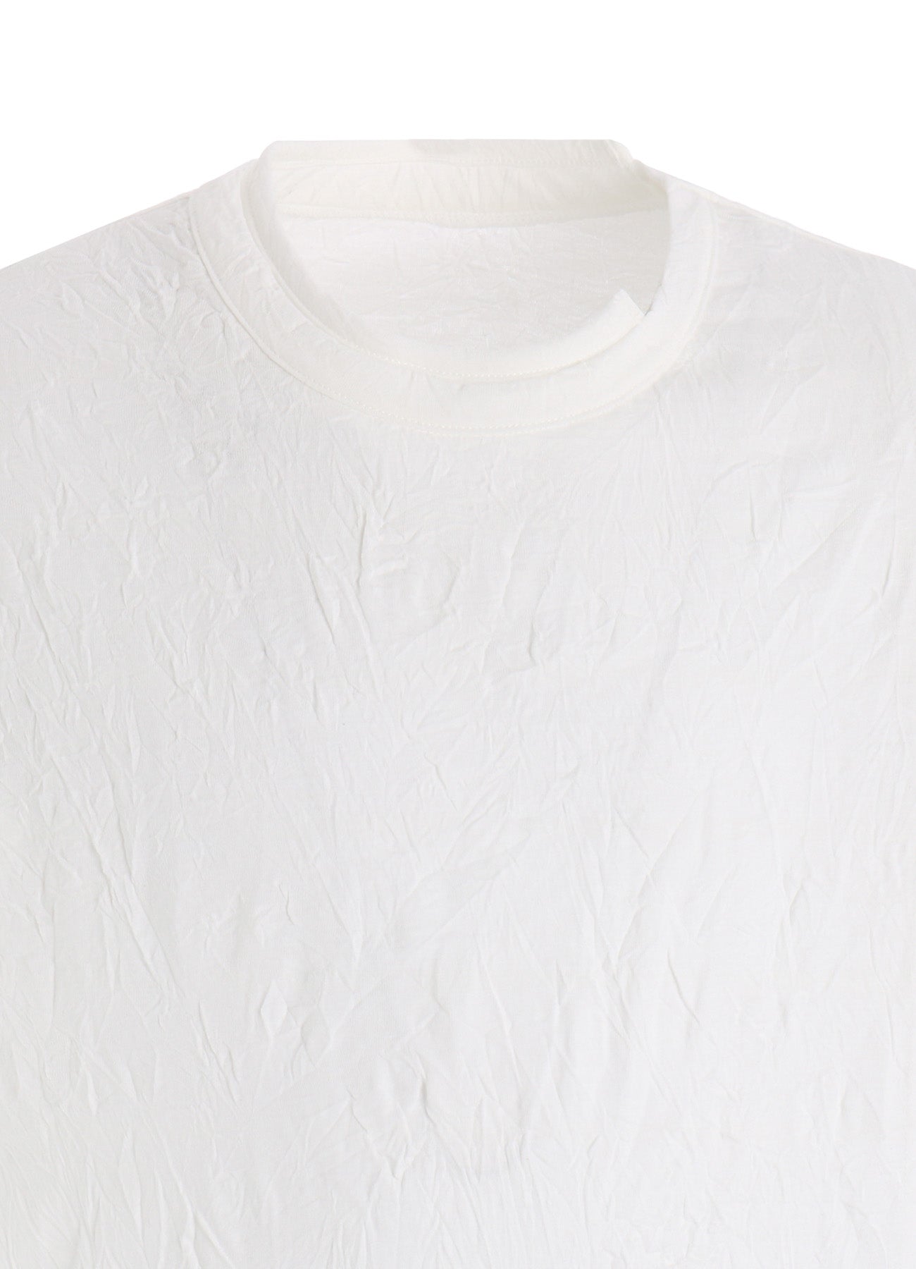 CATCH WASHER WRINKLE JERSEY MIX T-SHIRT