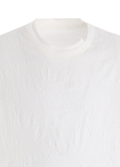 CATCH WASHER WRINKLE JERSEY MIX T-SHIRT