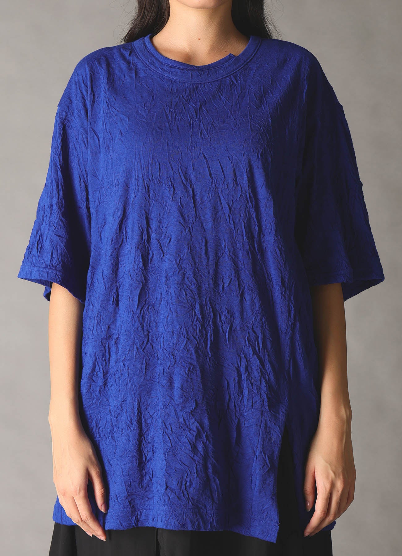 CATCH WASHER WRINKLE JERSEY MIX T-SHIRT – THE SHOP YOHJI YAMAMOTO