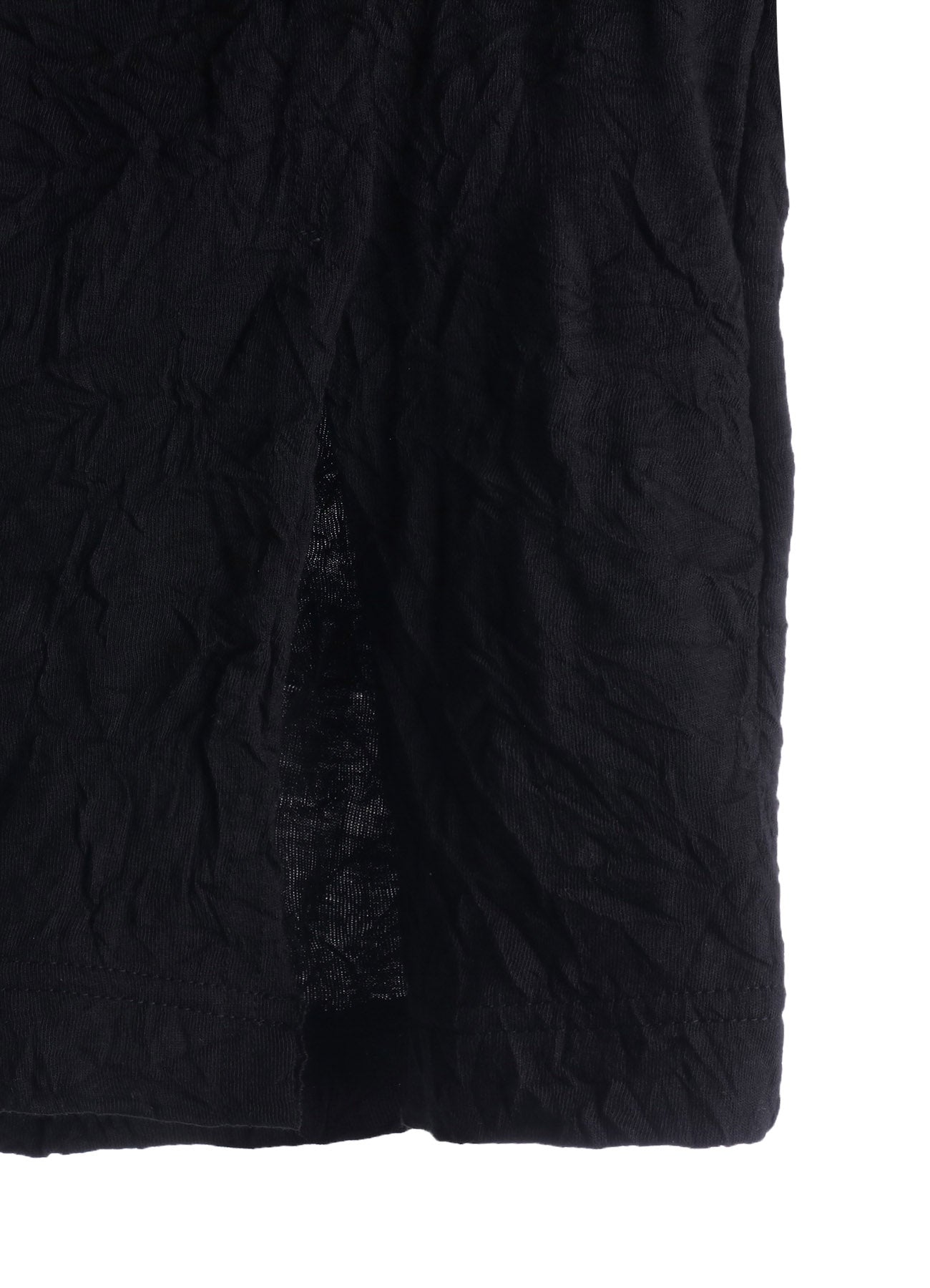 CATCH WASHER WRINKLE JERSEY MIX T-SHIRT